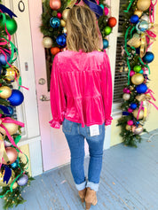 Delicate Ways Velvet Top