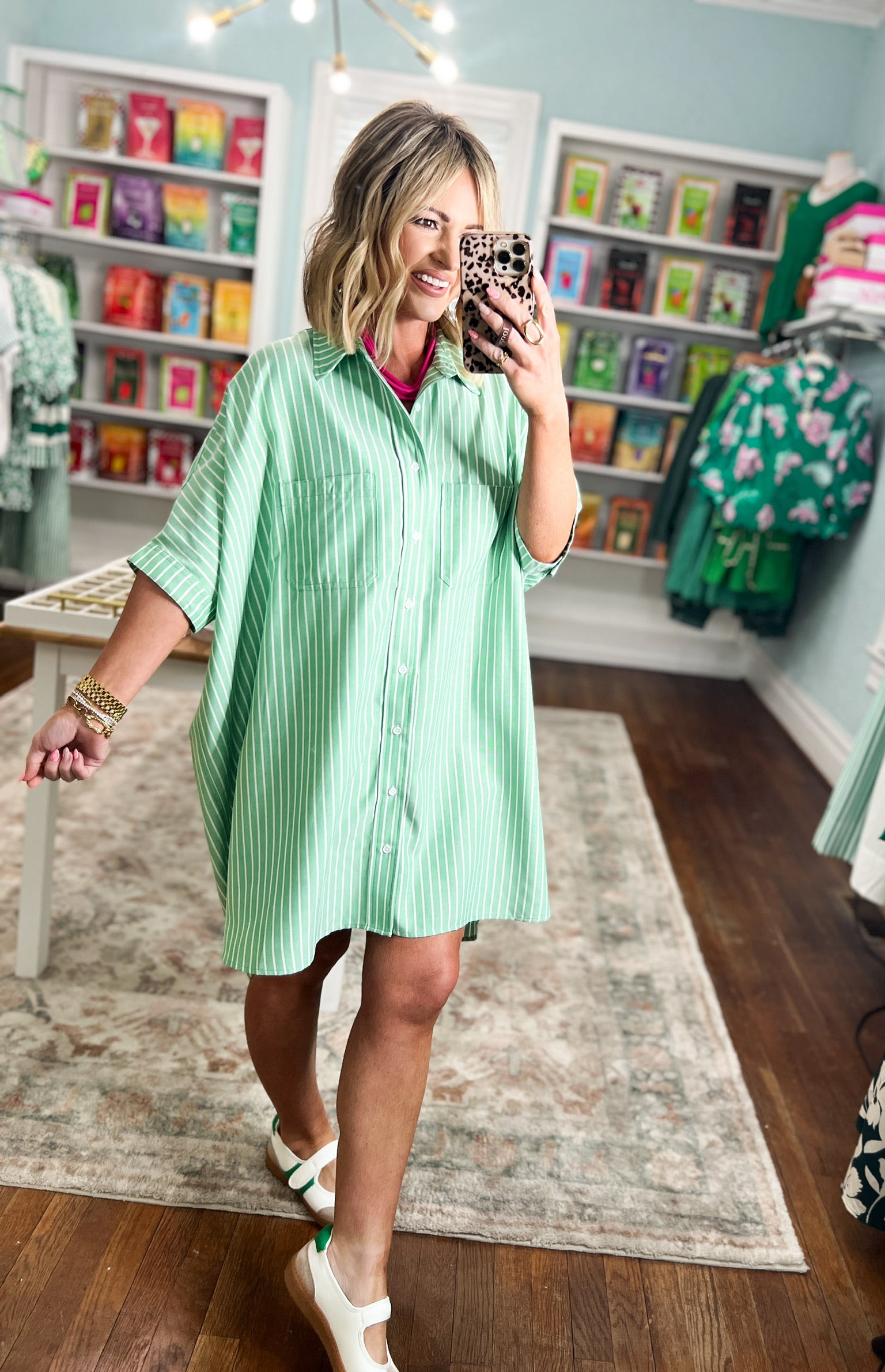 Spring Stroll Tunic Dress
