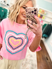 A Lot Like Love Washed Terry Top