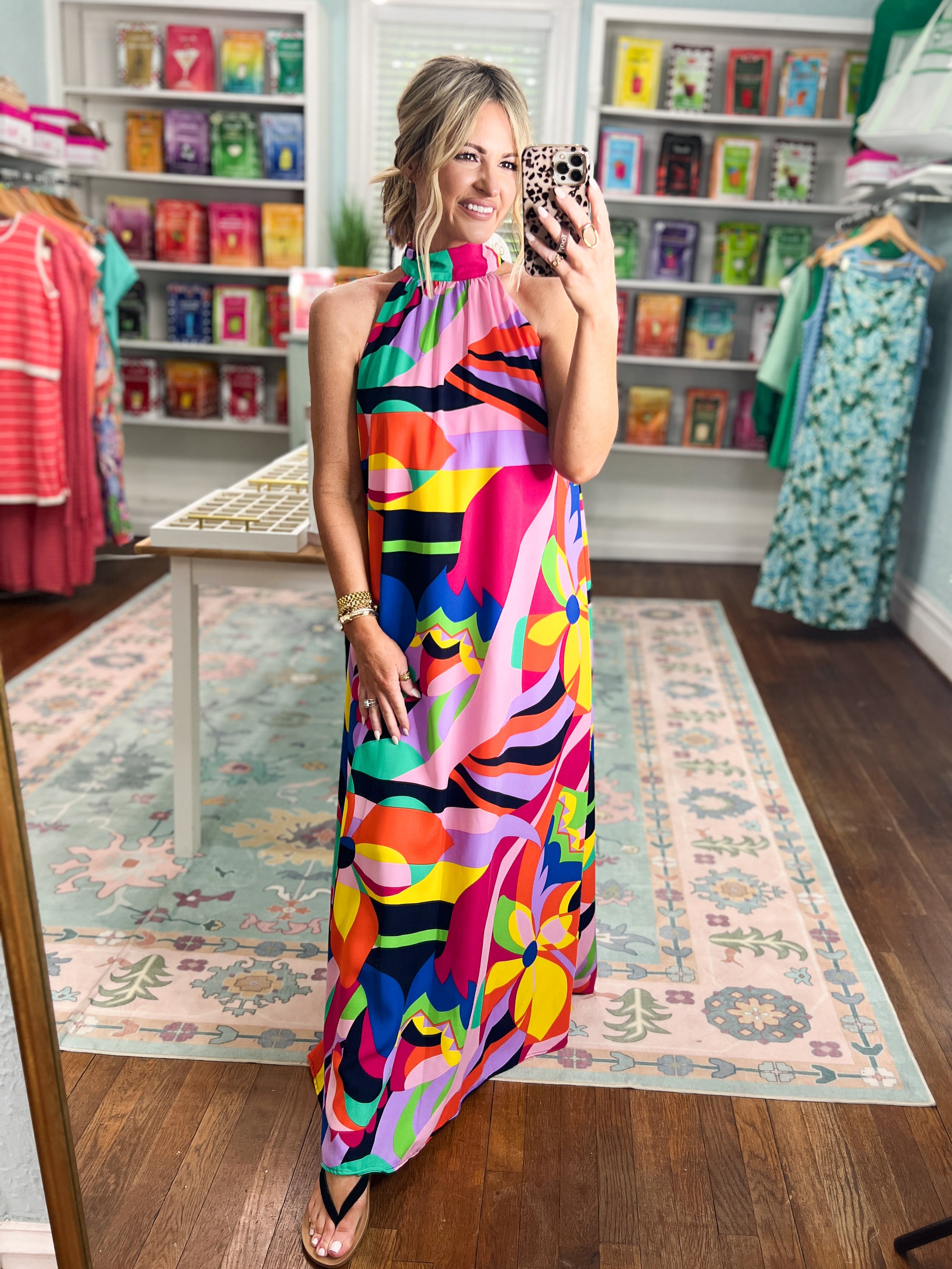 Forever Starts Here Halter Maxi