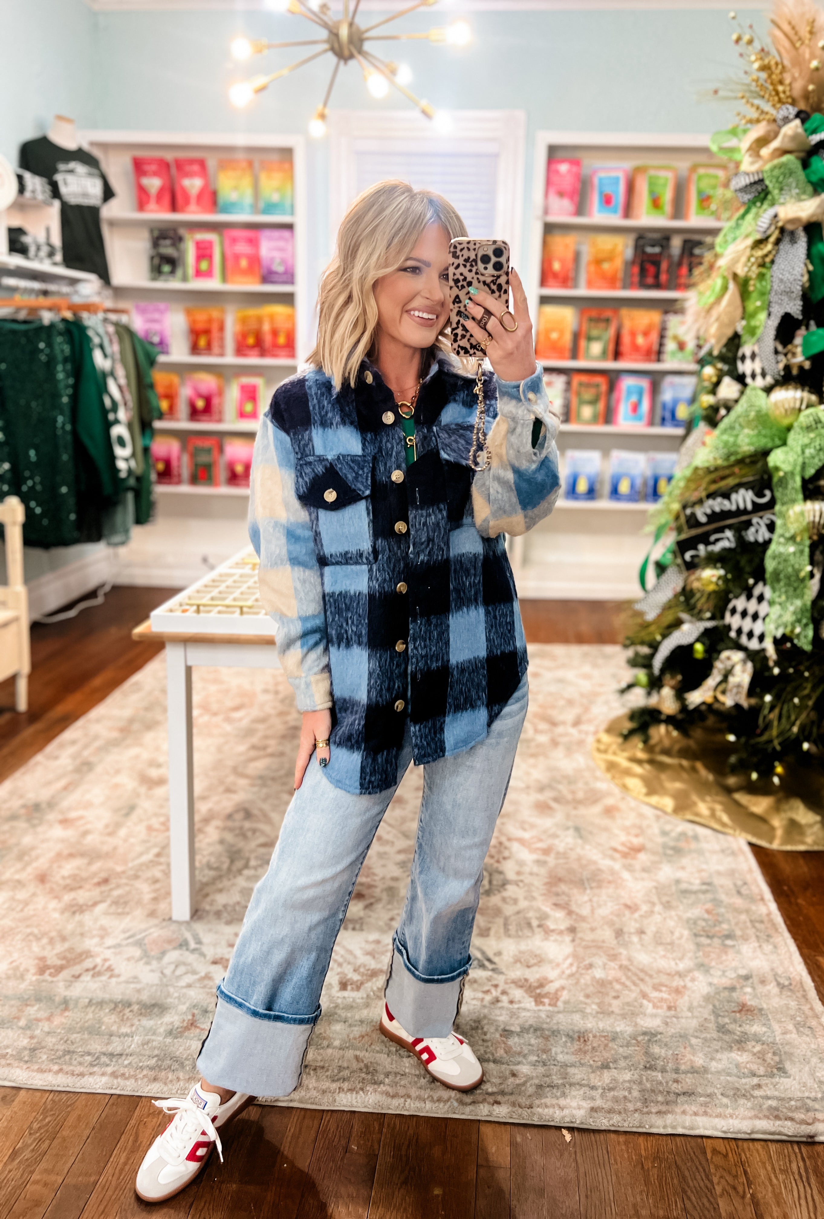 Cozy Cues Plaid Shacket