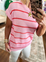 Main Attraction Striped Knit Sweater