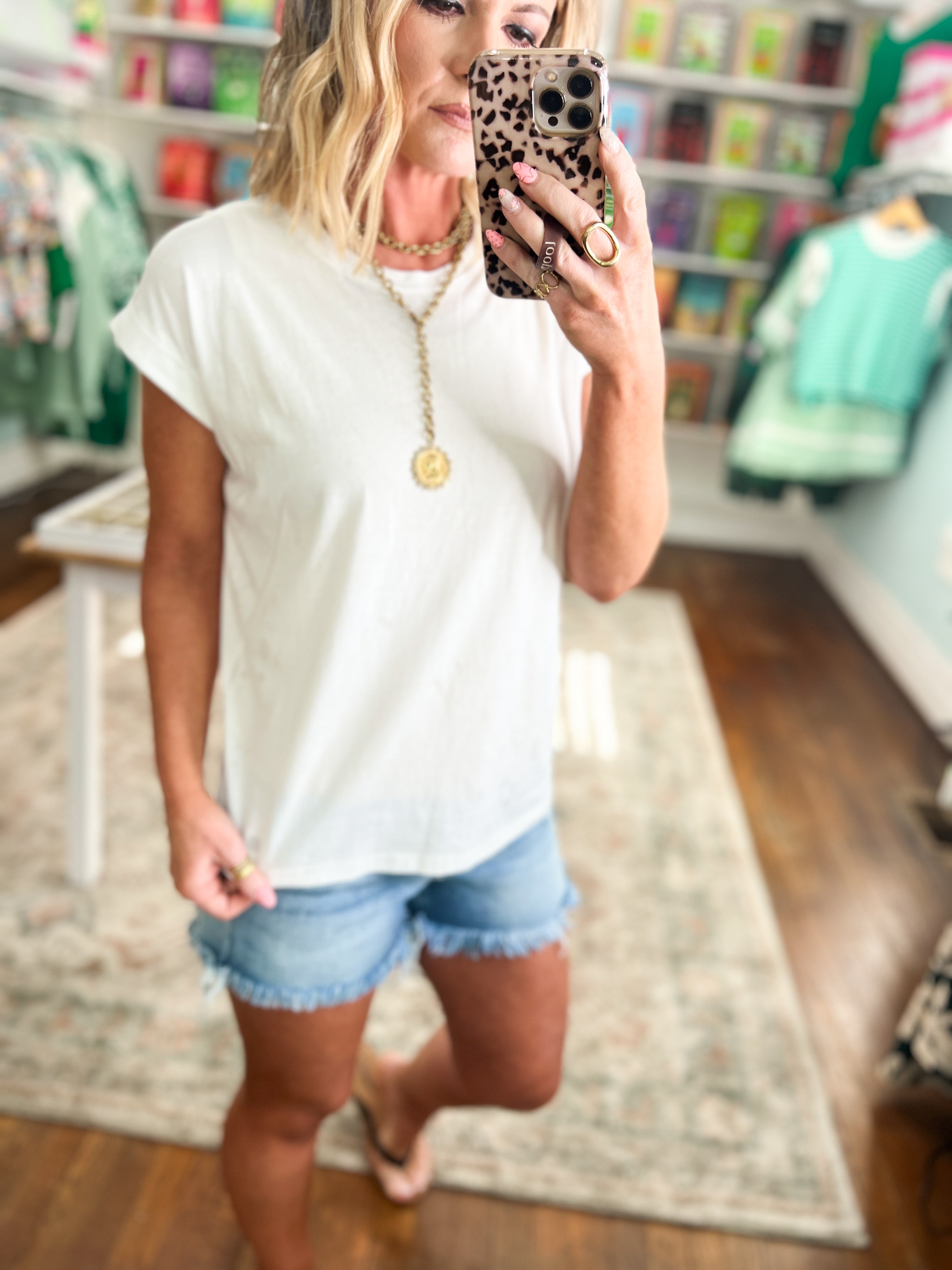 Find You Well Basic Tee - White