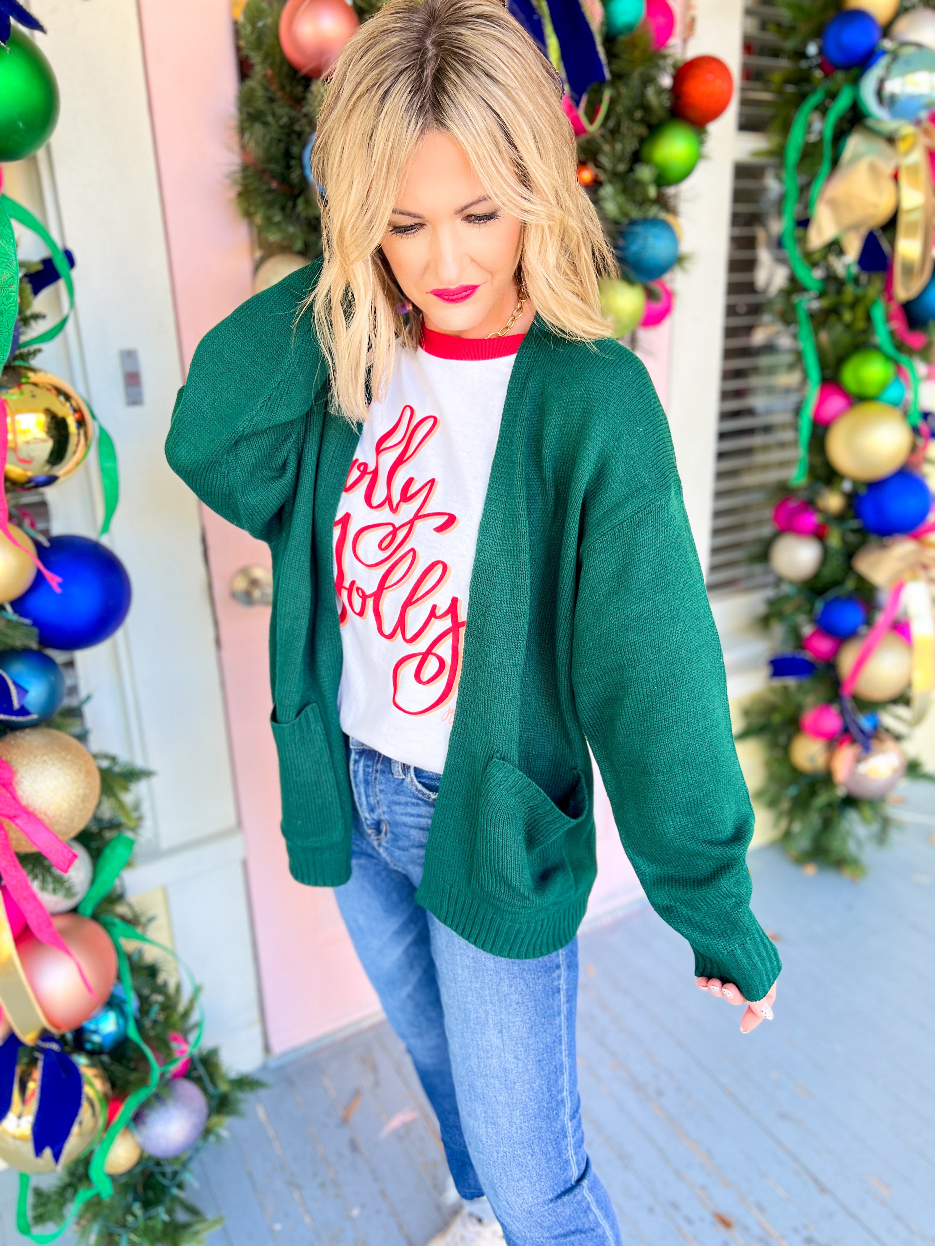 Feel the Chill Open Front Cardigan