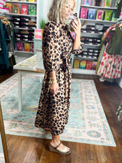 Made For More Midi Dress - Brown