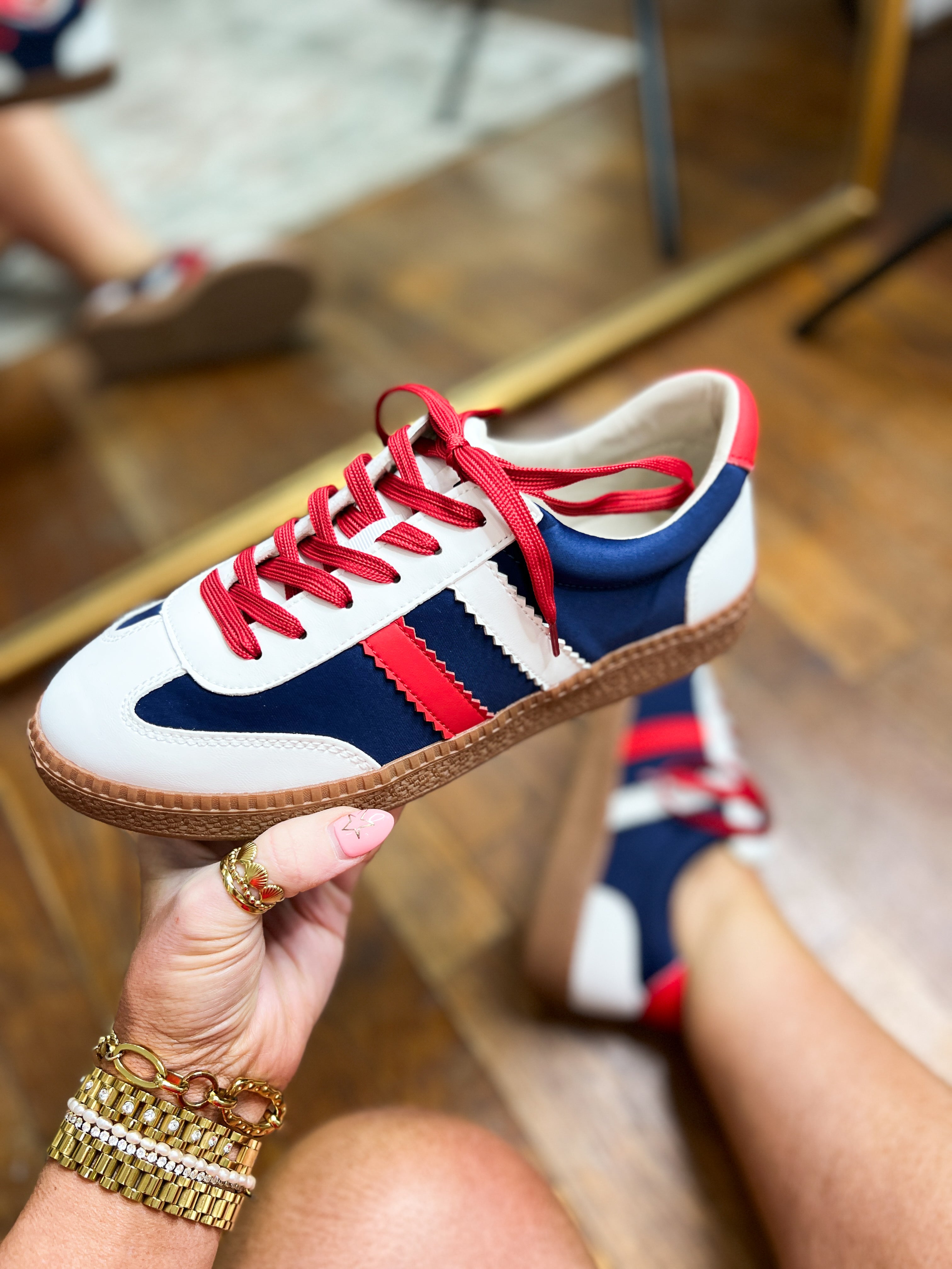 Corkys | Heads Up - Red/White/Blue