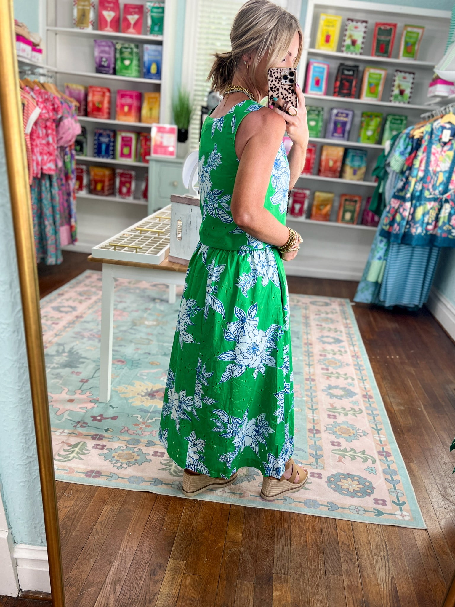 Flower Market Favorite TOP - Green