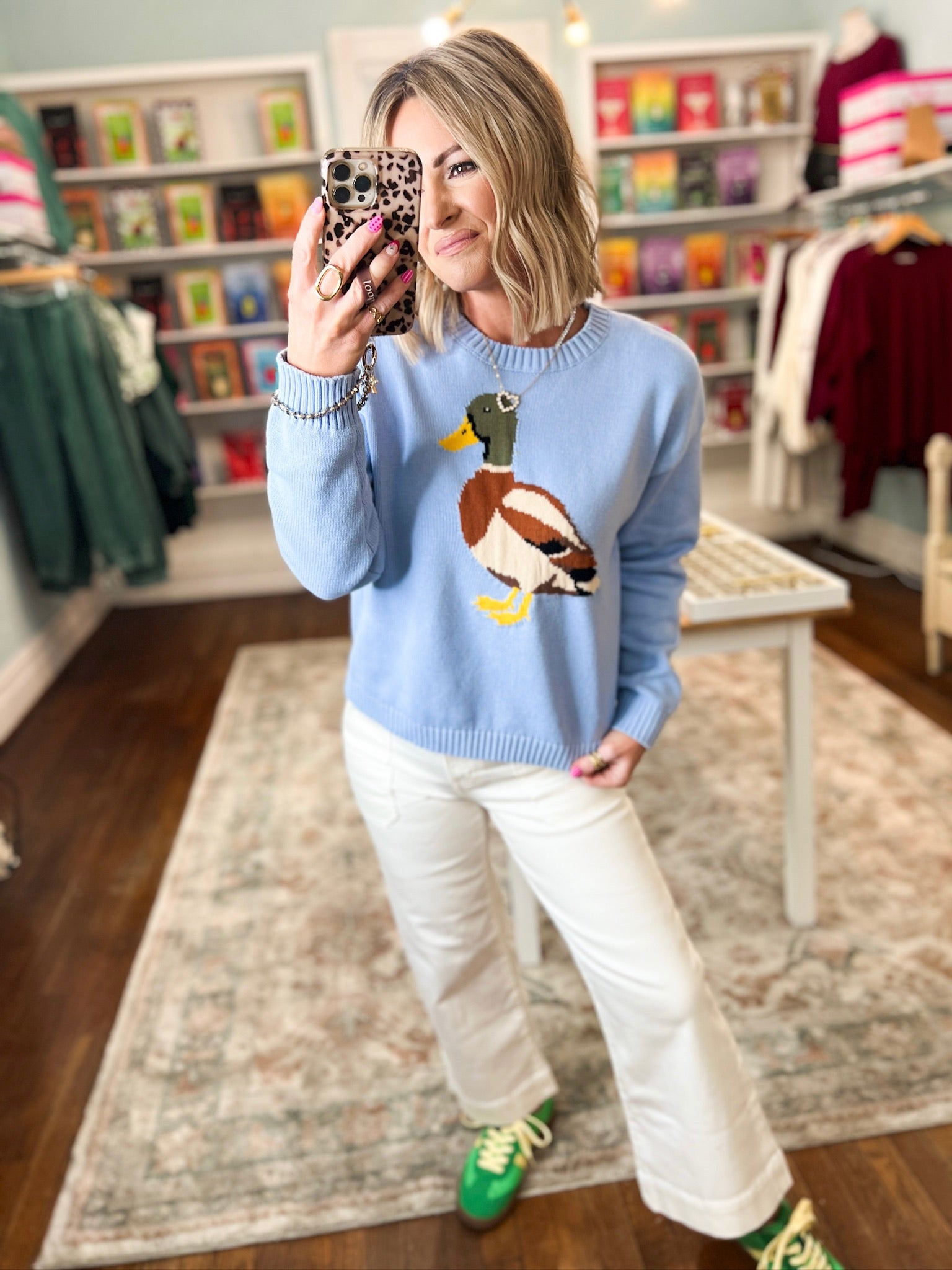 Mallard Moments Knit Sweater