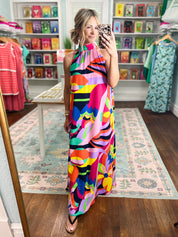 Forever Starts Here Halter Maxi