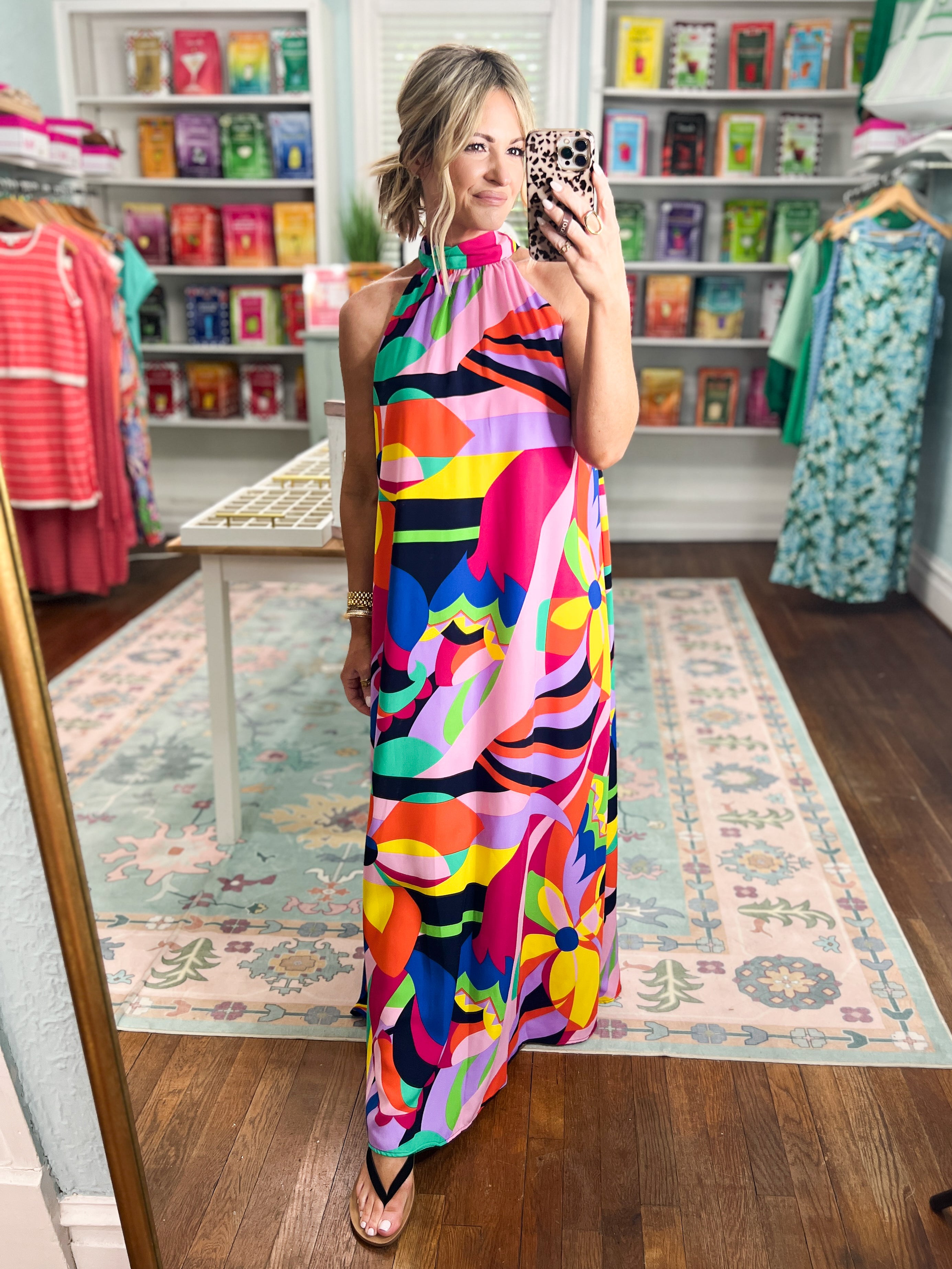 Forever Starts Here Halter Maxi