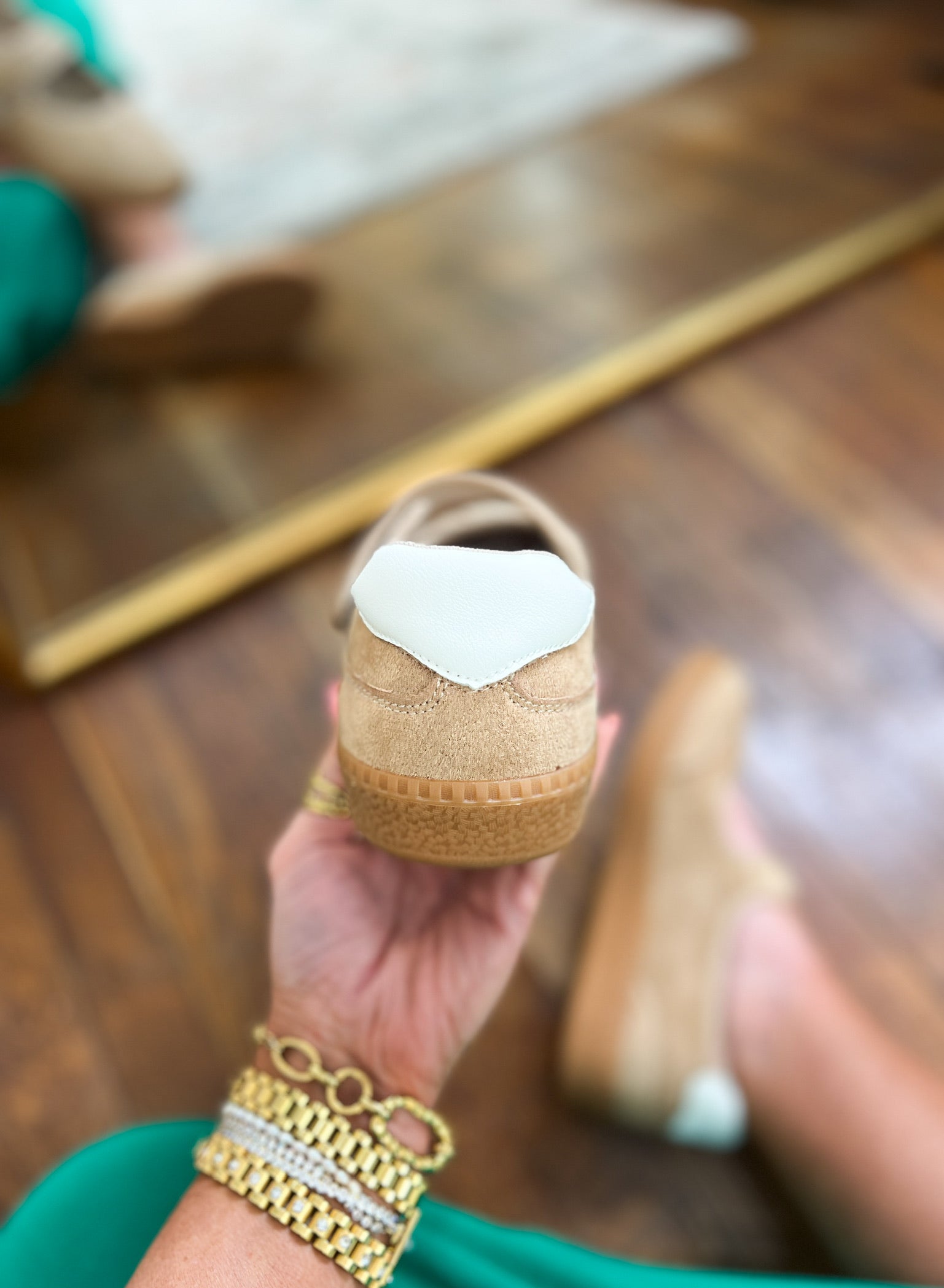 Corkys | Calm Down - Camel Faux Suede