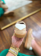 Corkys | Calm Down - Camel Faux Suede