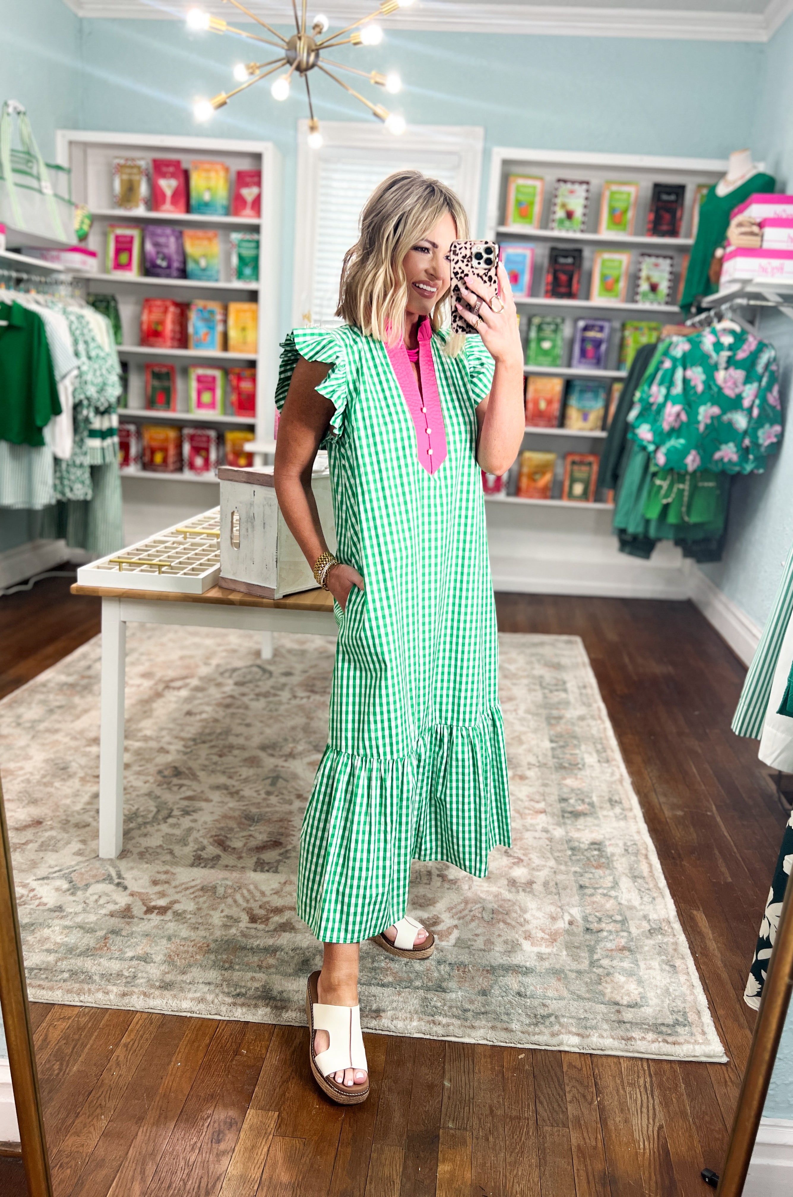 Just Makes Sense Midi Dress