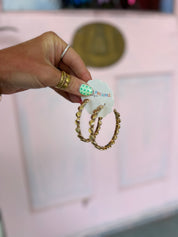 Disk Deco Hoops