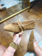 Corkys| All Eyes On Me - Camel Faux Suede