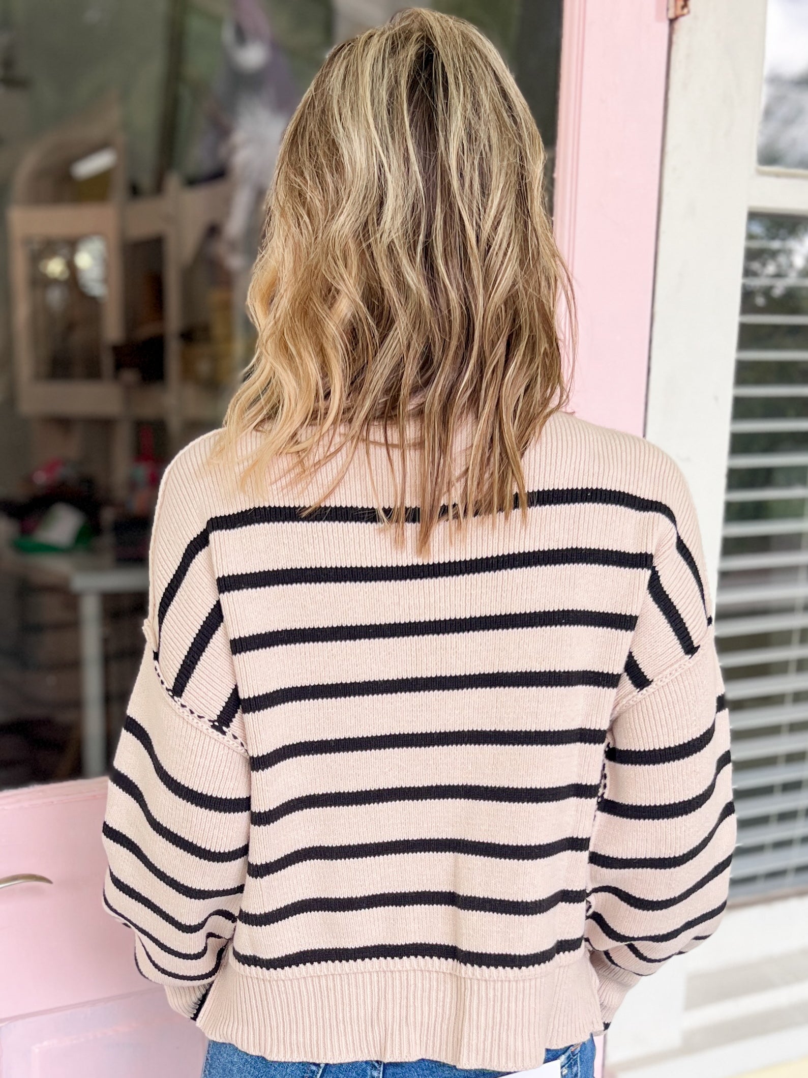 Easy Does It Mock Neck Sweater