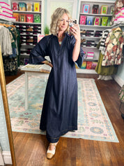 Forever Classic Denim Maxi - Dark