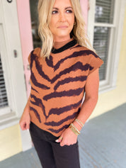 Easily Impressed Short Sleeve Sweater Top