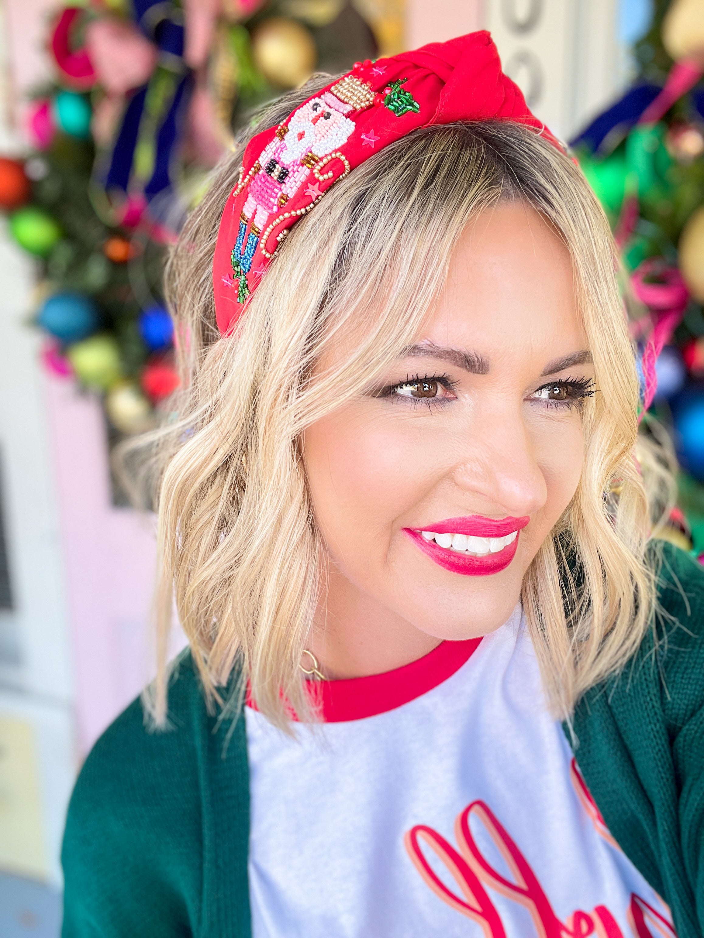 Christmas Nutcracker Headband - Red