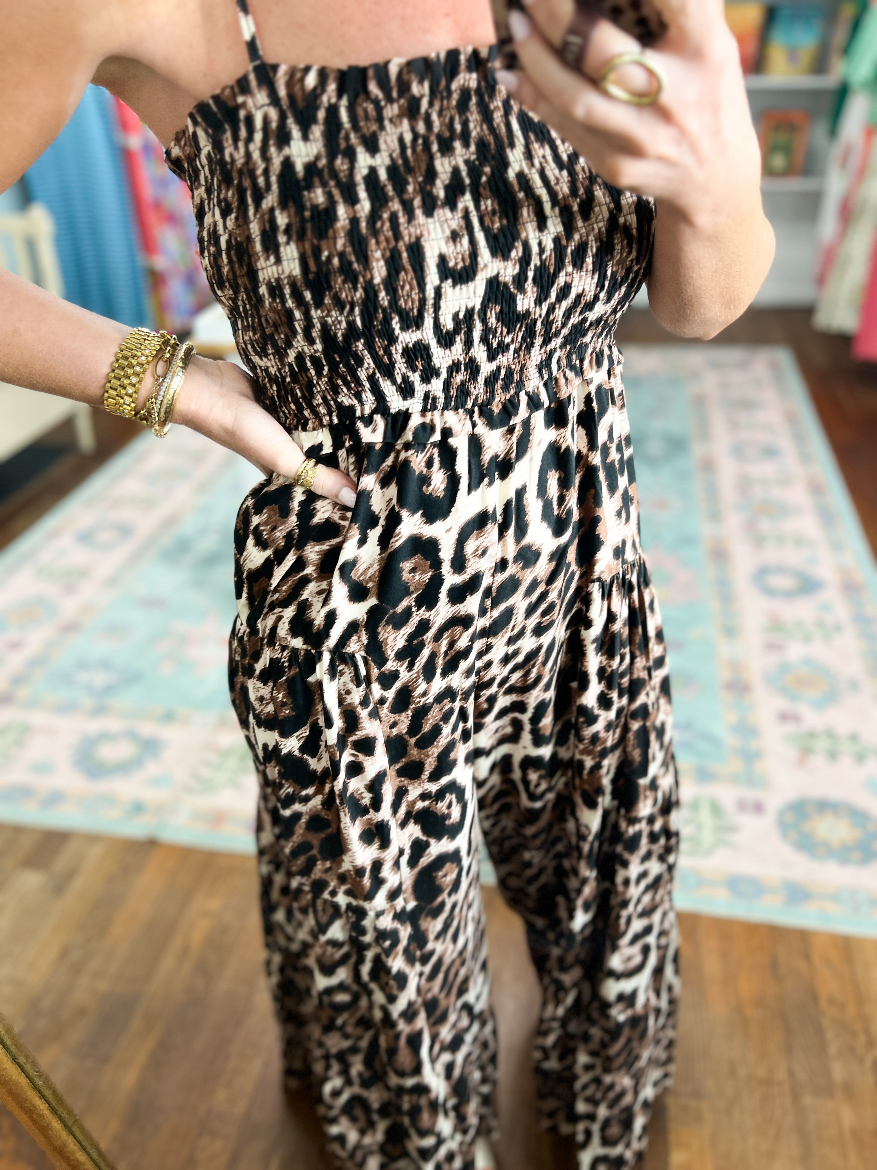 Unforgettably Fierce Leopard Jumpsuit