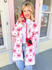 Be Mine and Wear Bows Cloud Cardigan