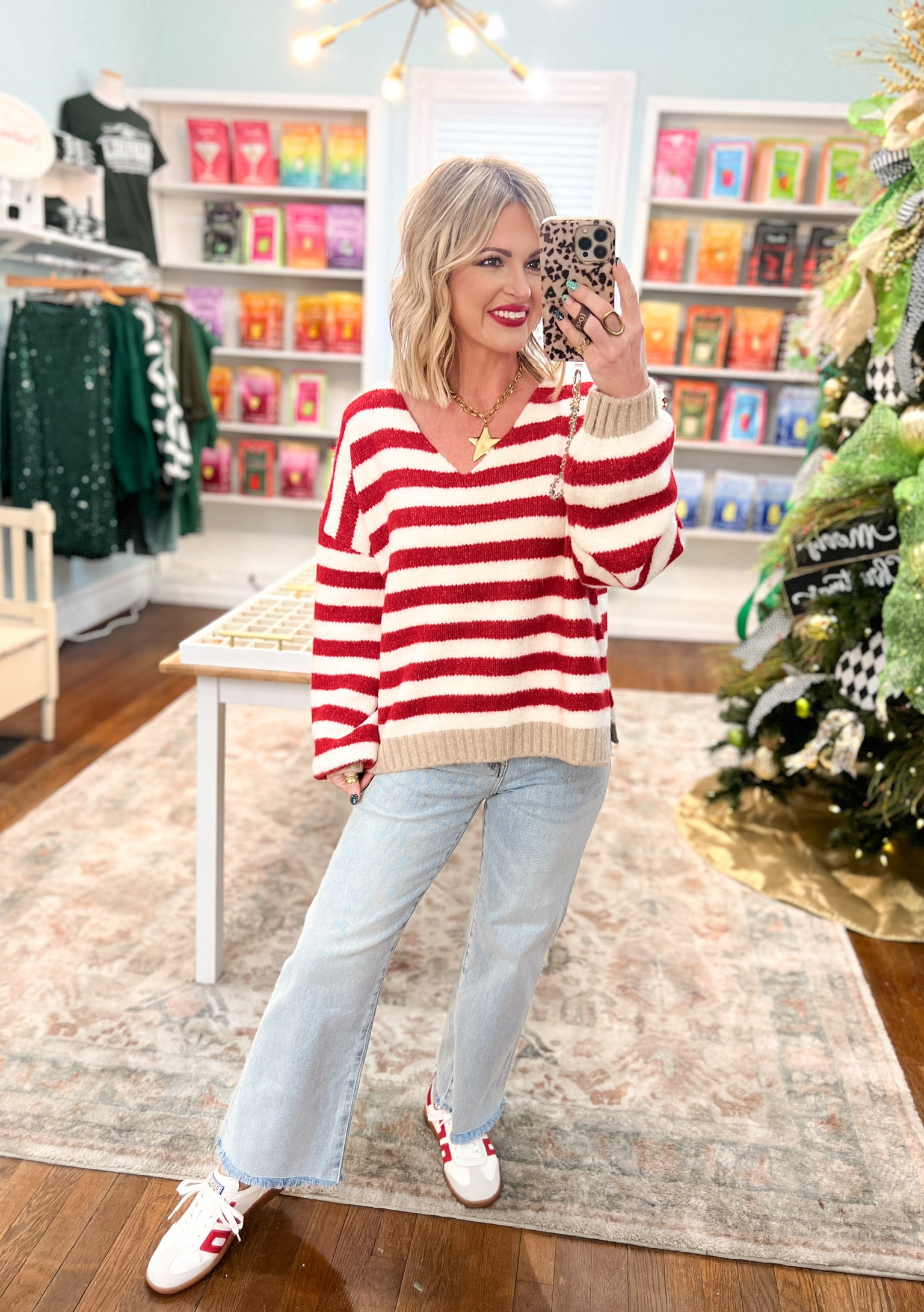 Wild Wish Striped Sweater