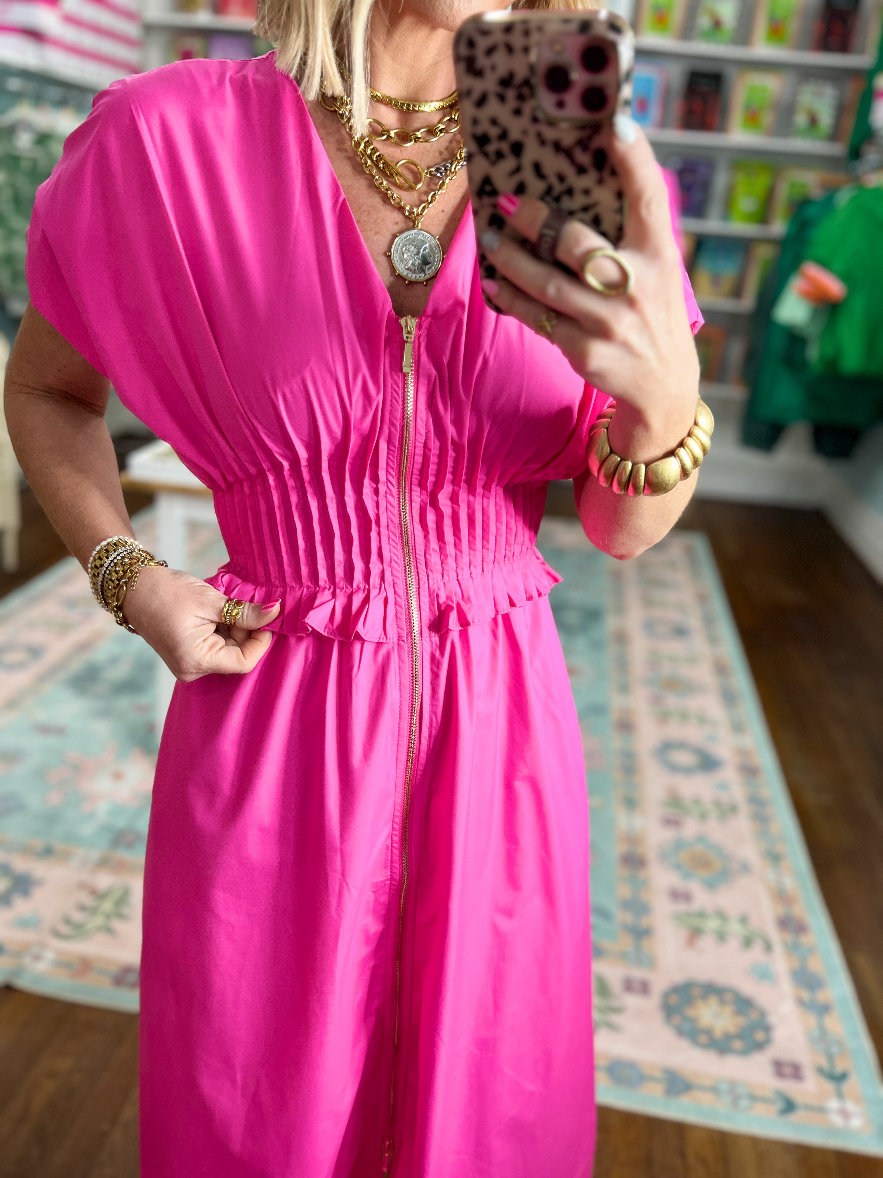 All the Charm Midi Dress