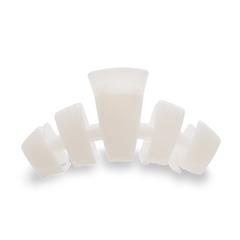 Classic Teleties Large Clip - Coconut White