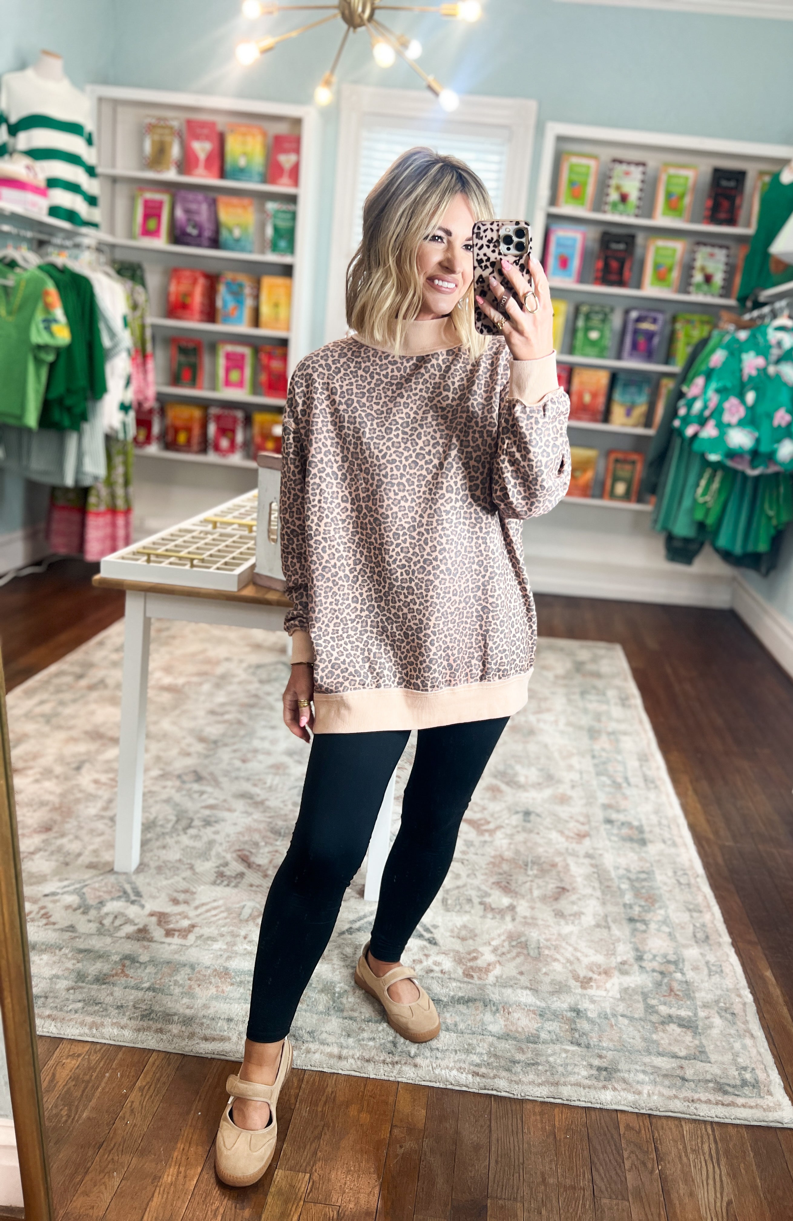 Miller Mock Neck Sweatshirt