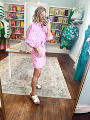 Fresh Outlook Mini Dress - Pink