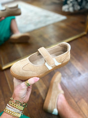 Corkys | Calm Down - Camel Faux Suede