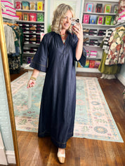 Forever Classic Denim Maxi - Dark