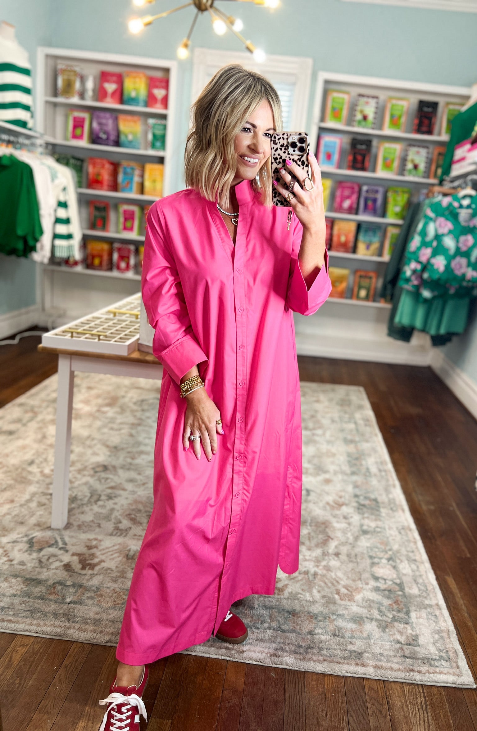 This Is Why Solid Midi Dress