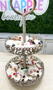 Luxe Glitter Studs