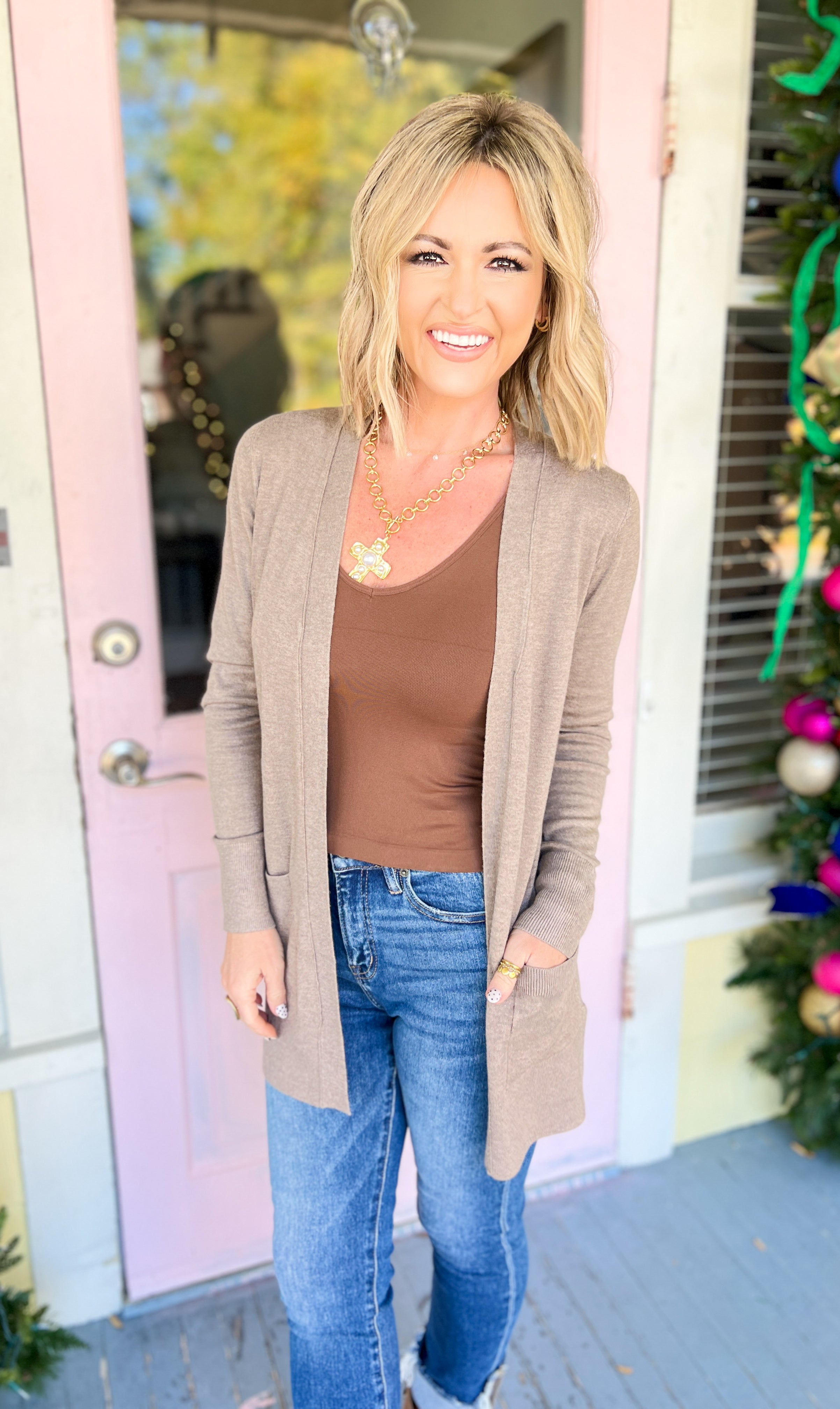 The Montecito Cardigan - Coco