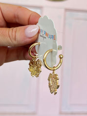 Gamecock Metal Hoops