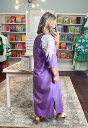 Made For Now Midi Dress - Lavender