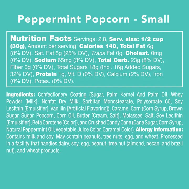 Candy Club - Peppermint Popcorn