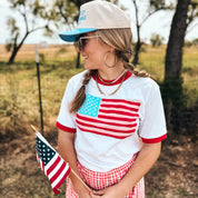 Flag Ringer Tee