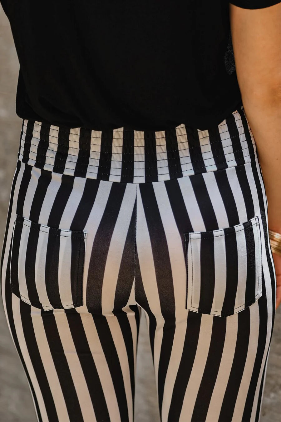 Stay Rowdy Striped Pants