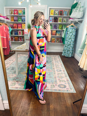 Forever Starts Here Halter Maxi