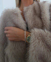 Thick Stretchy Tennis Bracelet
