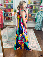 Forever Starts Here Halter Maxi