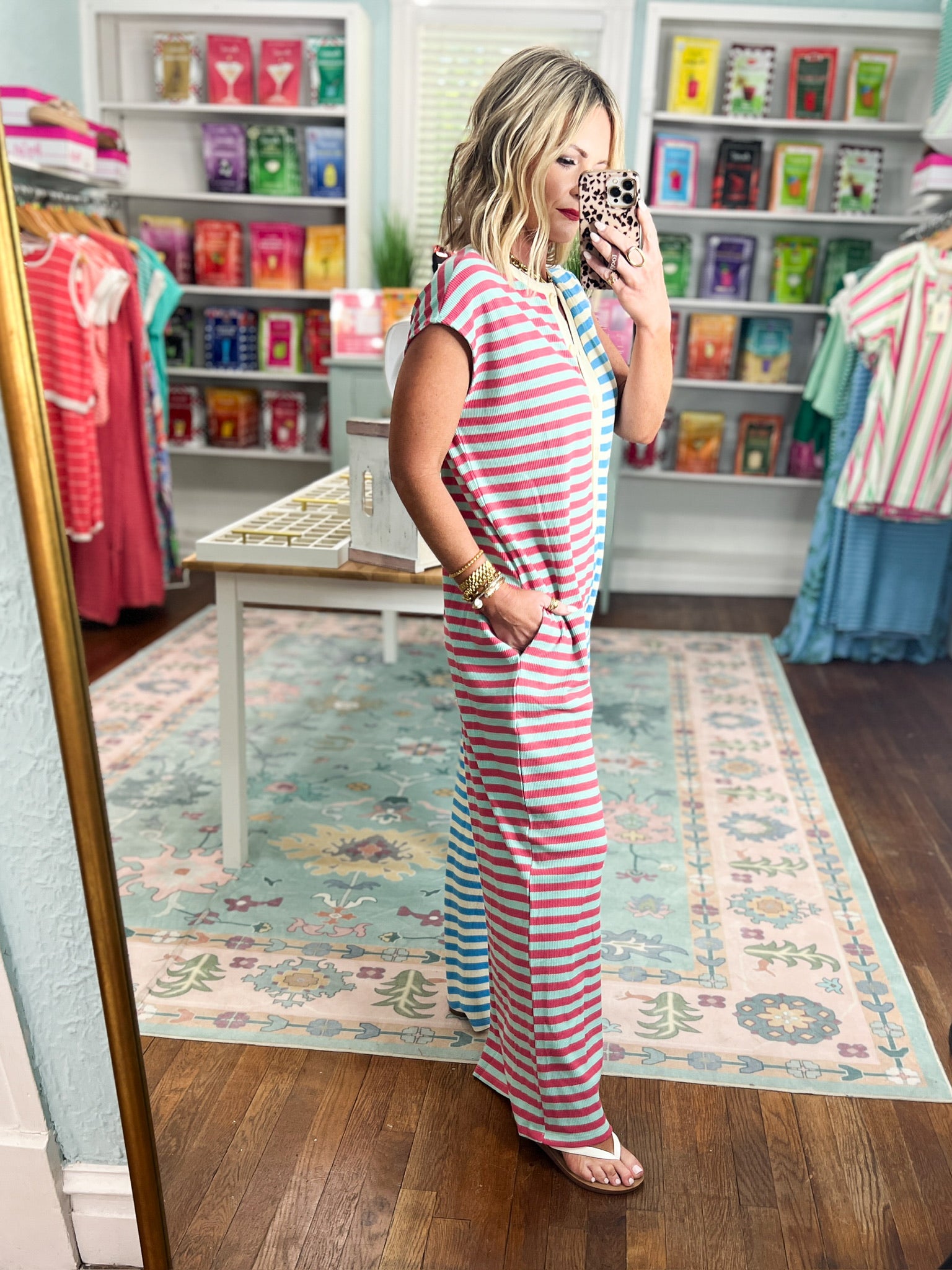 Cafe Meet Up Wide Leg Jumpsuit