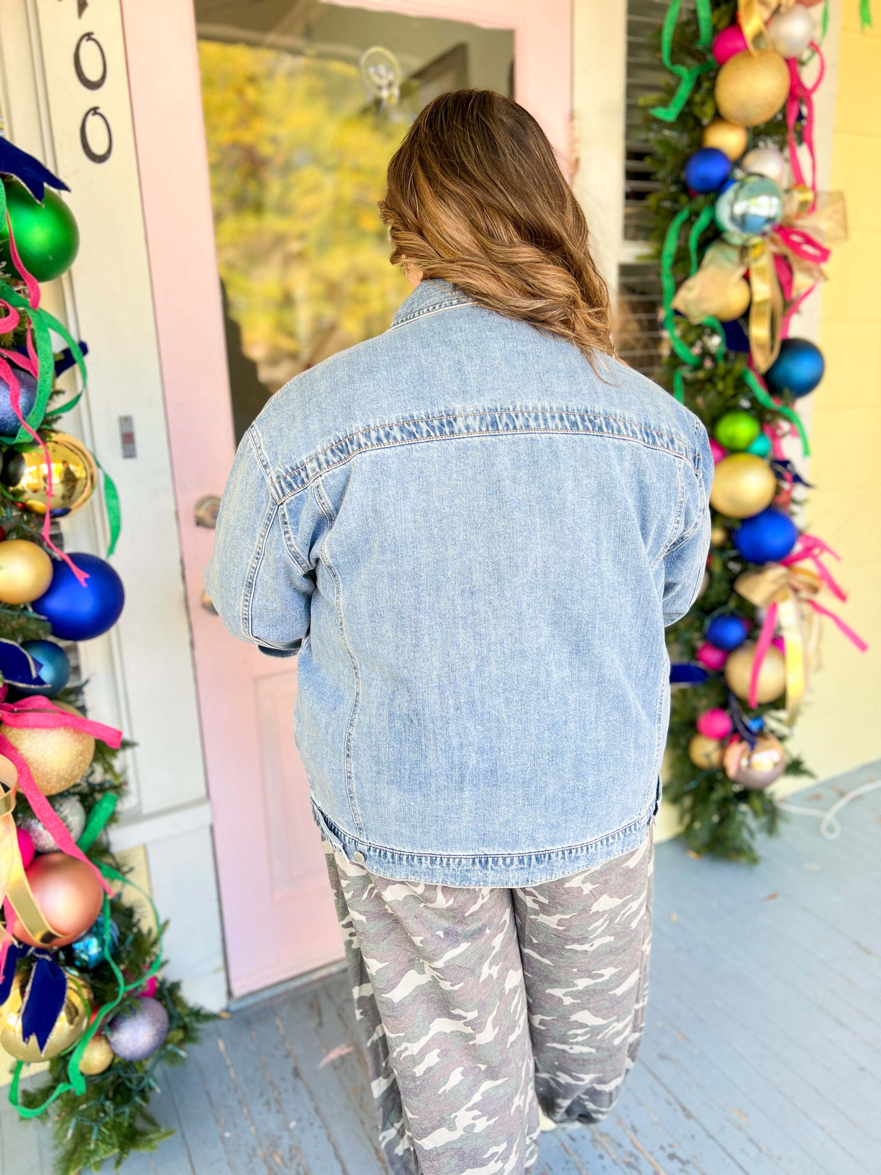 Risen Oversized Denim Jacket