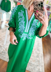 Made For Now Midi Dress - Green