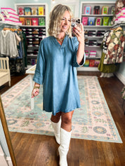 Denim Daydream Washed Denim Dress