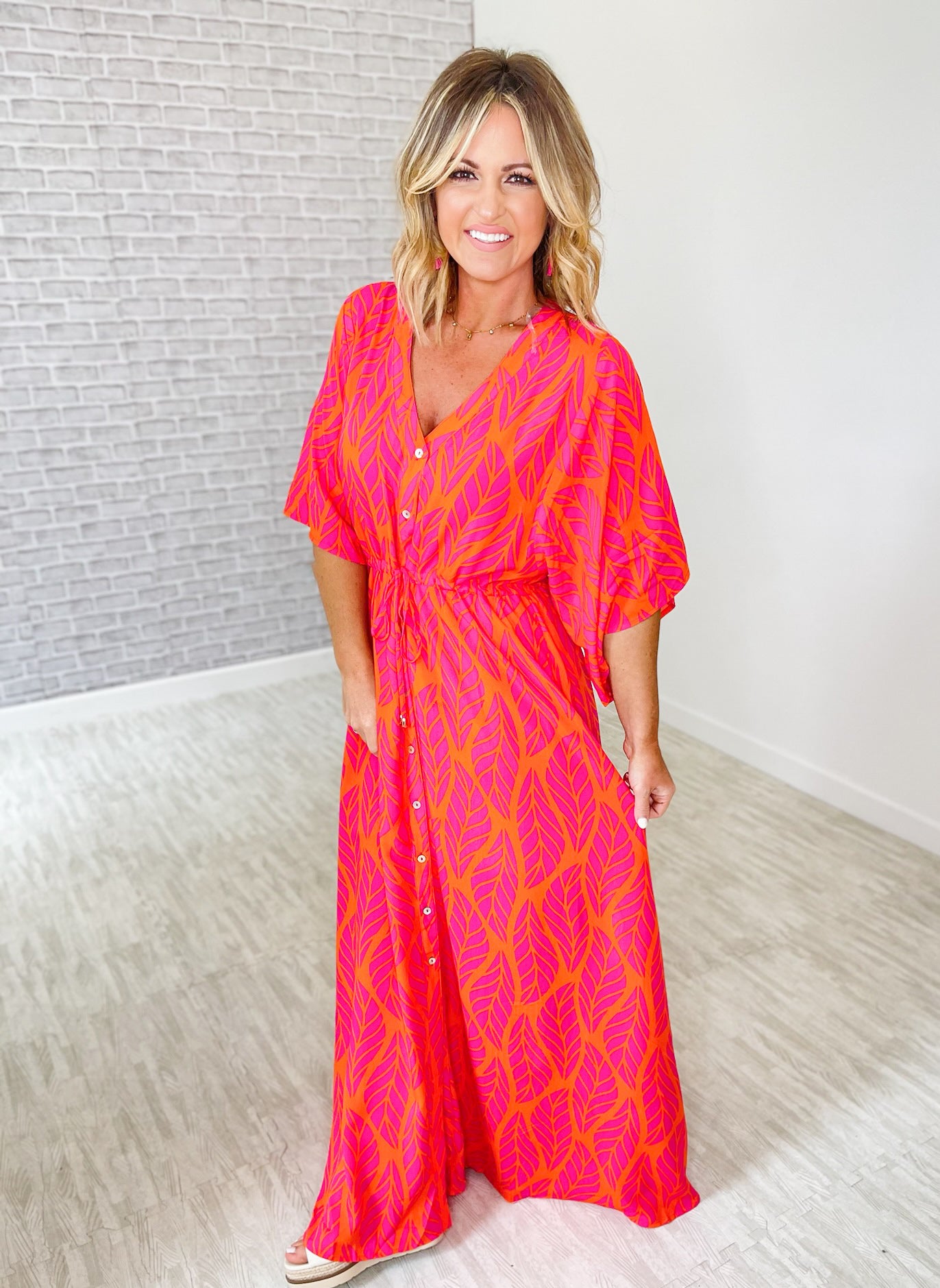 Hotter Than You Think Maxi Dress