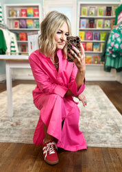 This Is Why Solid Midi Dress