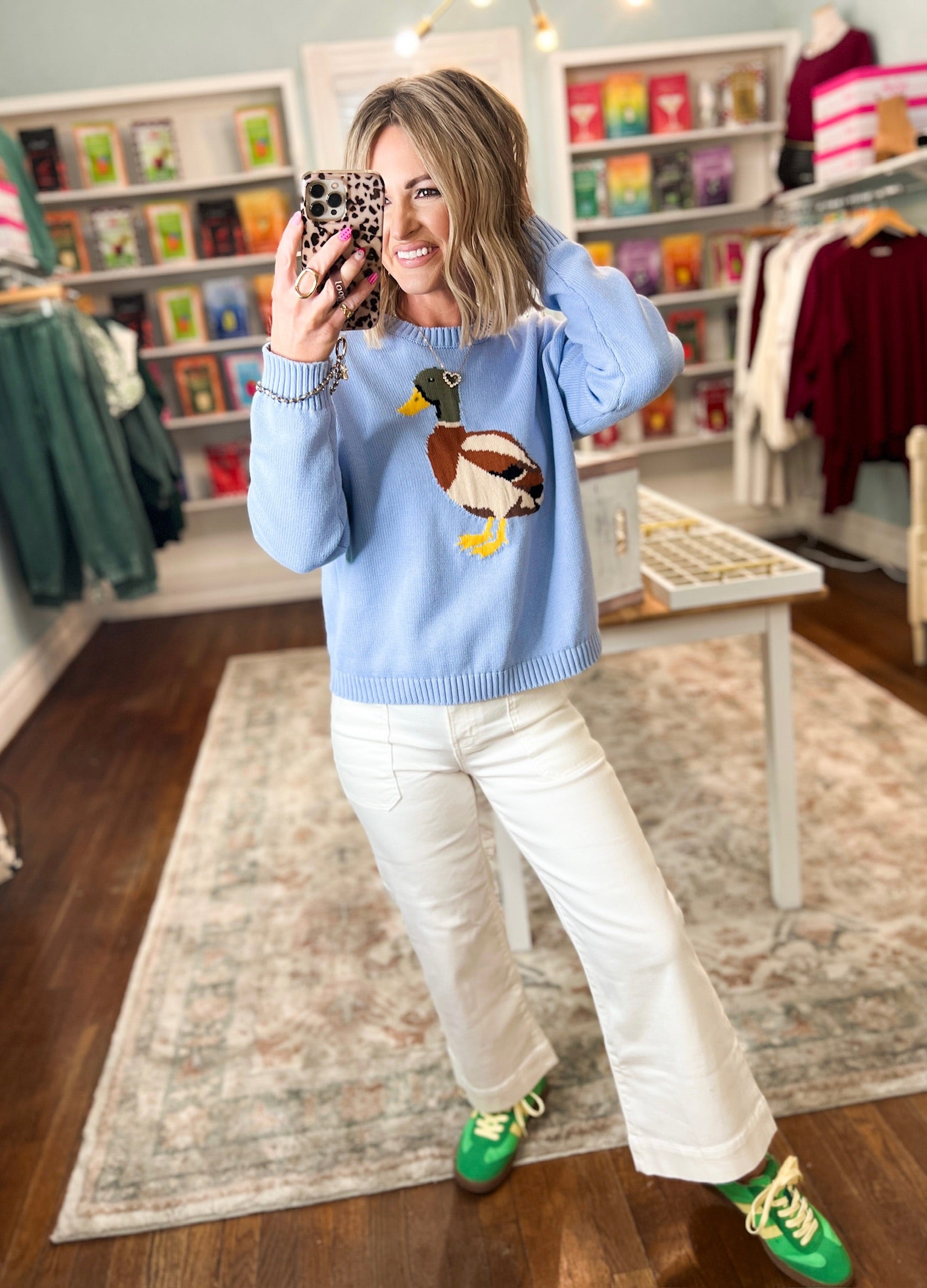 Mallard Moments Knit Sweater